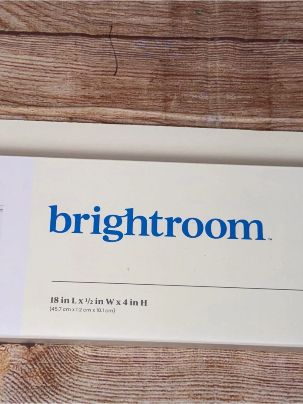 Brightroom Heavy Duty Steel Hook Rail Set New